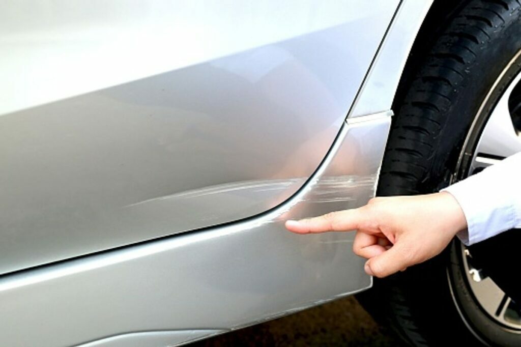 how to fix scratched rims