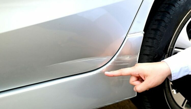 how to fix scratched rims