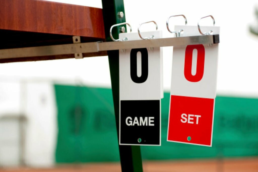 tennis scores