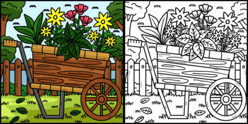 Garden of Banban Coloring Pages